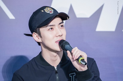 Foto Lawas 'Jelek' Disukai Miranda Kerr, Sehun Digoda Netter Habis-Habisan
