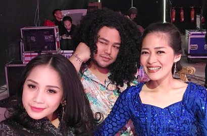 Foto Bareng Nagita Slavina, Fans Ayu Ting Ting Serbu Gracia Indri