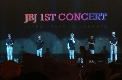 Konser '1st Concert Joyful Days in Jakarta', JBJ Sebut Fans Indonesia Cantik