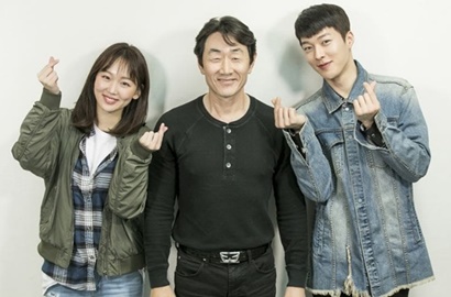 Cerianya Jang Ki Yong - Jin Ki Joo di Sesi Baca Naskah 'Come and Hug Me'