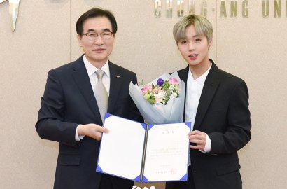 Bikin Bangga, Park Jihoon Wanna One Didapuk Jadi Duta Universitas Chung-Ang