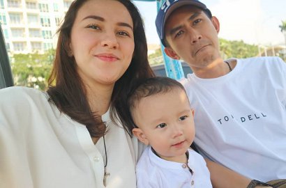 Fandy Christian dan Dahlia Poland Liburan Bareng Anak, Netter Dibuat Gemas