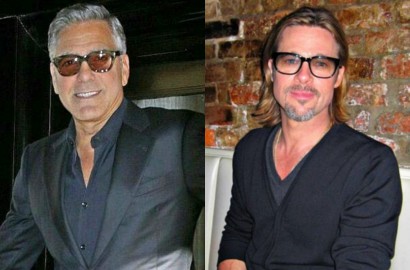 Santer Dirumorkan Kencan, George Clooney Ingin Brad Pitt Serius dengan Neri Oxman