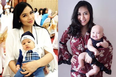 Duo Plontos, Bayi Titi Kamal dan Rachel Vennya Disangka Kembar