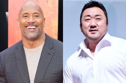 Sama-Sama Punya Lengan 'Jumbo', Dwayne Johnson Tantang Ma Dong Seok Adu Panco
