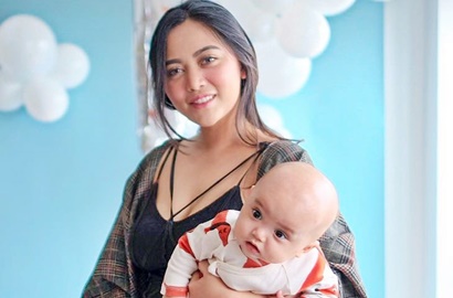 Masih Bayi, Anak Selebgram Rachel Vennya Serius Belajar untuk Masuk TK