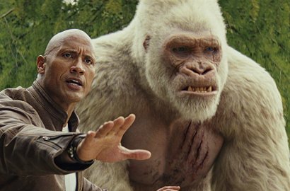 Pekan Pertama Rilis, 'Rampage' Singkirkan 'A Quiet Place' di Box Office