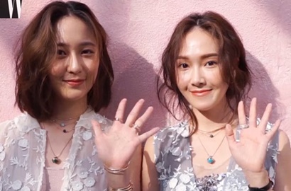 Pemotretan Bareng, Kocaknya Jessica 'Ganggu' Krystal di Video Ini