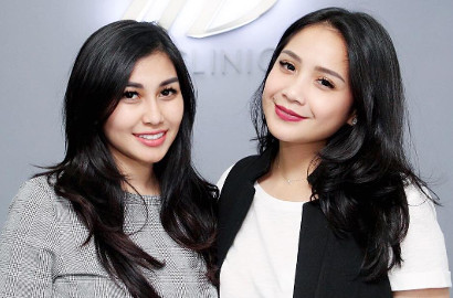 Kecantikan 'Duo Cerewet' Nisya Ahmad-Nagita Slavina Dipuji Netter