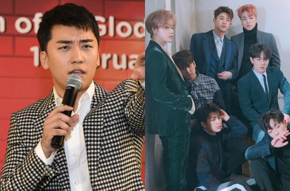 Layaknya Gangster, Seungri dan iKON Tampak Syuting di Depan Gedung JYP Ent.