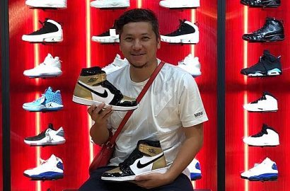 Jarang Disorot, Koleksi Sepatu Mewah Gading Marten Bikin Netter Takjub