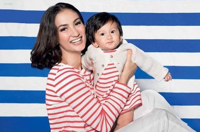 Atiqah Pamer Foto Cemong Salma, Netter Tetap Gemas