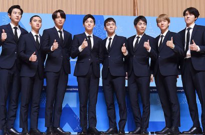 EXO Super Ganteng di Acara Penerimaan Medali dari Pemerintah Korea