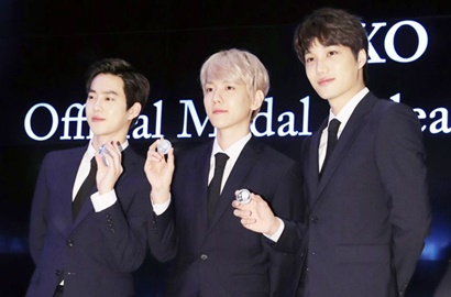 Terima Medali Kehormatan, Ini yang Bikin Suho-Baekhyun-Kai Tertawa