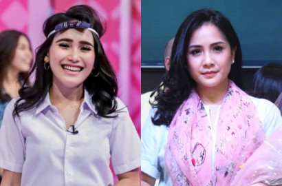 Bagian 'Sumpelan Bra' Ngintip, Ayu Ting Ting Lagi-Lagi Dituduh Jiplak Gaya Nagita