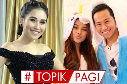 Heboh Eko Pamer Ayu Ting Ting 'Hamil', Reaksi Bani Disindir Manfaatkan Aurel - Topik Pagi