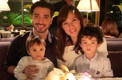 Usai Jalani Rehabilitasi, Fachri Albar Habiskan Waktu Bareng Anak Istri