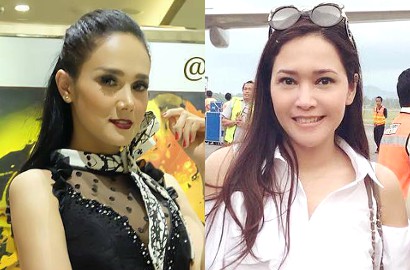 Maia Cantik Ala Gadis Kuliahan, Mulan Jameela Berhijab Gabung 'Geng Muslimah'