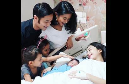 Baru Lahir, Putra Ririn Dwi Ariyanti Sudah Boleh Pulang ke Rumah