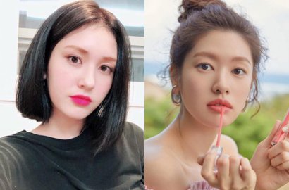 Adu Cantik, Jeon Somi dan Jung So Min Perdana Pamer Rambut Pendek di Depan Publik