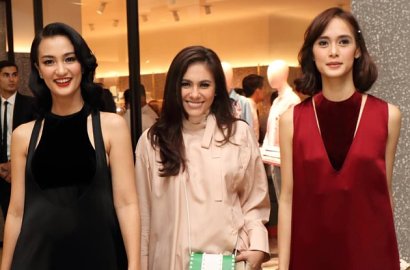 Wulan Guritno Foto Bareng Atiqah Hasiholan-Renata di Acara Fashion, Netter: Bidadari