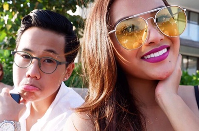 Aurel Hermansyah Diisukan Putus, Bani Umbar Foto Peluk Wanita Cantik