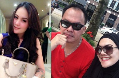 Heboh Beredar Foto Keluarga Faisal Haris dengan Jennifer Dunn