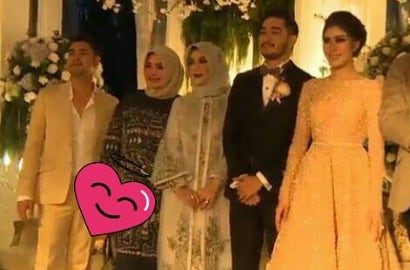 Ibunda Nagita dan Amy Qanita Ketawa Bareng di Pernikahan Syahnaz, Caca Tengker Diprotes Tak Hadir