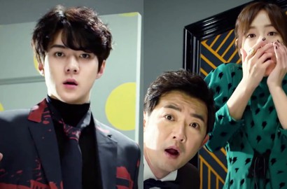 Kecenya Sehun dan Kim Sejeong Dandan Ala Detektif di Still Cut 'Busted'