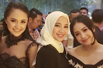 Cantik Bareng Nagita-Marshanda, Chacha Frederica Ternyata Pinjam Baju Nia Ramadhani