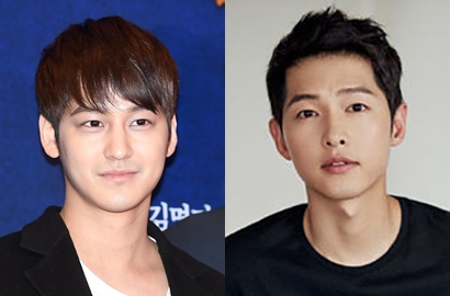 Hadiri Pernikahan, Beruntungnya Fans Ini Foto Bareng Joong Ki-Kim Bum