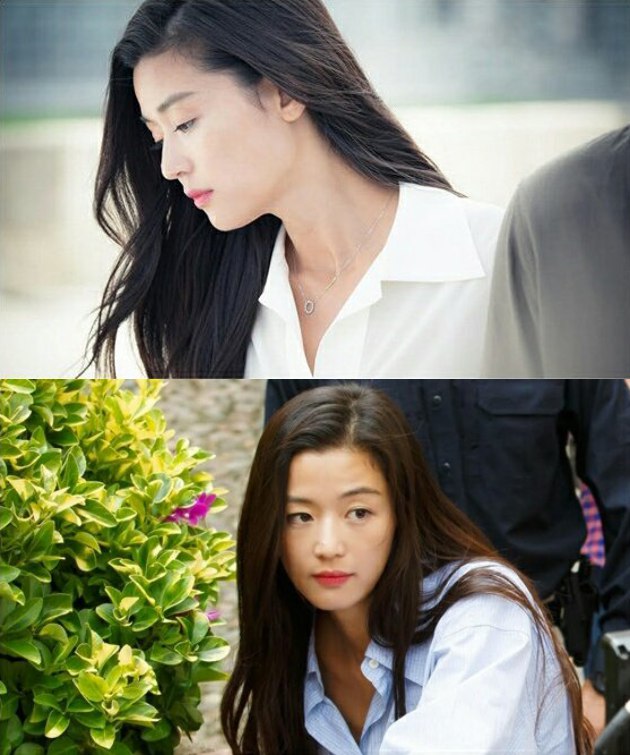 Lagi Melamun, Jun Ji Hyun Cantik Bak Dewi di BTS 'Legend of the Blue Sea'