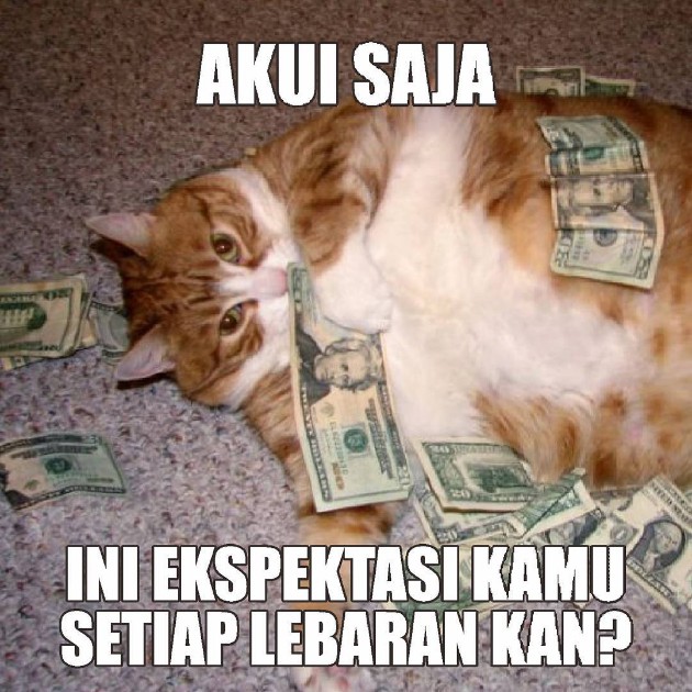 Bikin Ngakak, Intip Deh Kocaknya 9 Meme Menanti Uang THR 