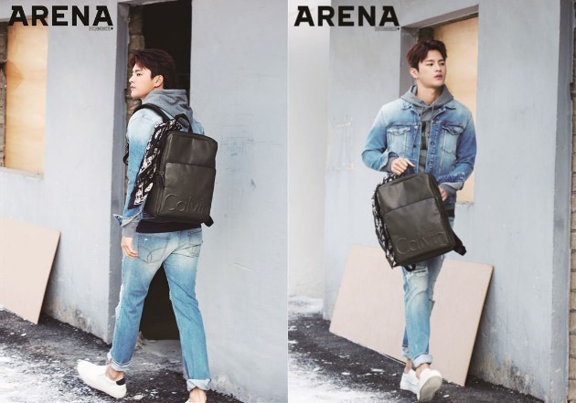 Meski Musim Dingin, Seo In Guk Tampil Kece Pakai Denim di Foto Ini