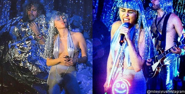 Miley Cyrus merokok ganja