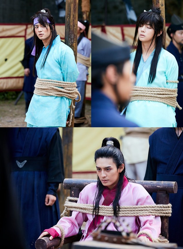 Rilis Foto Minho, V, Ji Han Terikat Tali, 'Hwarang' Makin Menegangkan