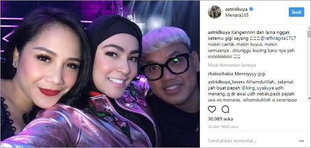 Dipuji Astrid Kuya, Nagita Pilih Cepat Pulang Gara-Gara 