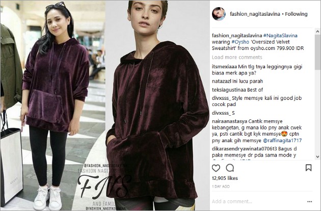 Jalan ke Mal Mewah Pakai Jumper Ukuran Besar, Haters 