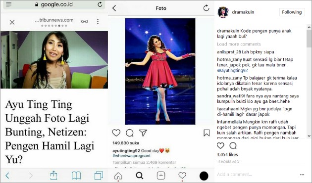 Nagita vs Ayu Ting Ting