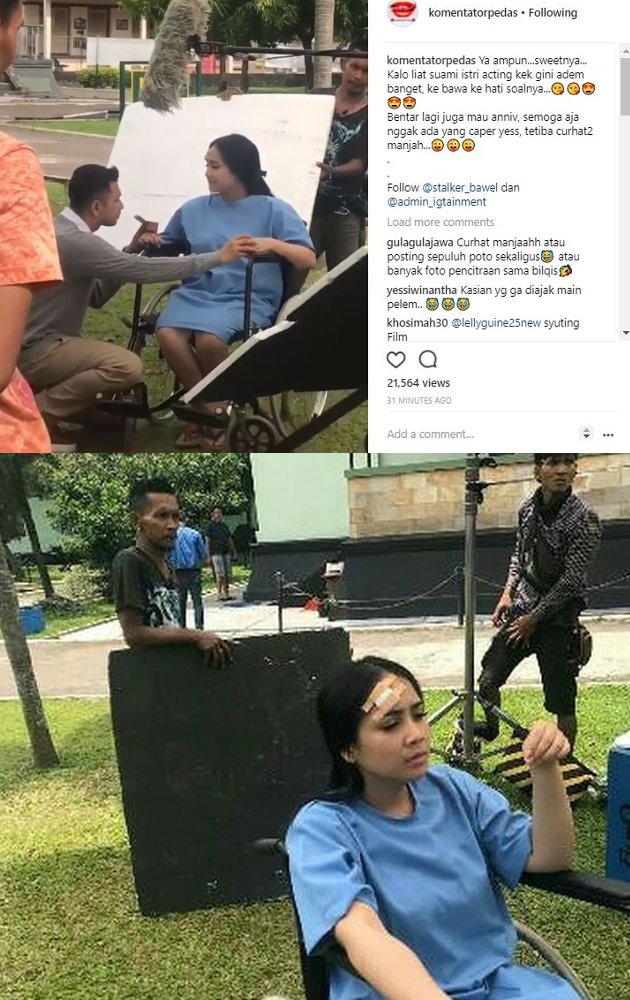 Nagita Terluka dan Duduk di Kursi Roda, Raffi Ahmad 