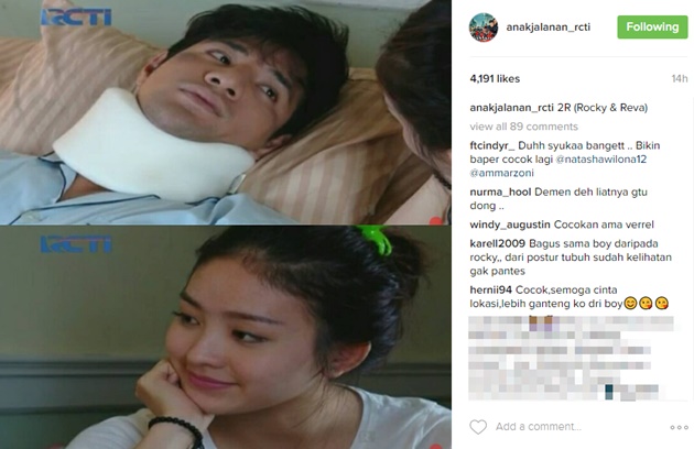 Reva dan Rocky di 'Anak Jalanan'