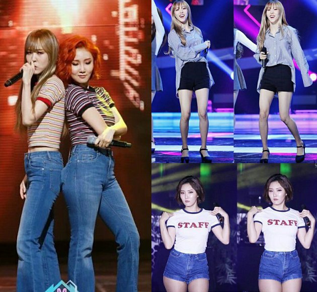 Netter Bandingkan Moonbyul dan Hwasa