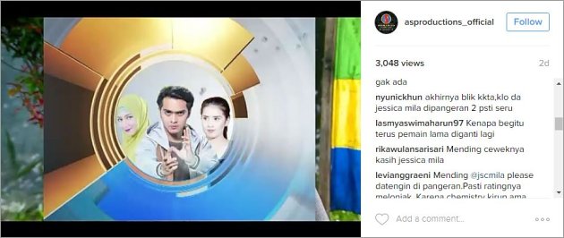 Jessica Mila Diminta Gantikan Kathy Indera