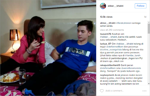 Steven William Diusir dari 'Anak Jalanan'
