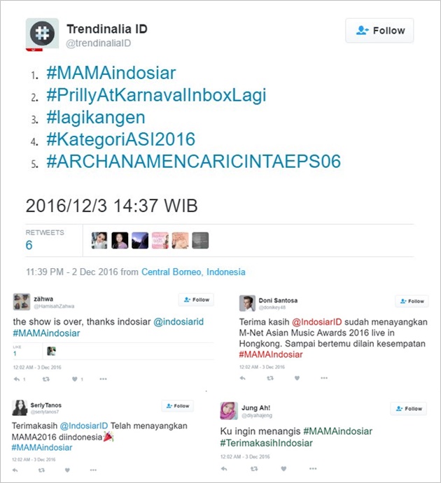 Netter Ucapkan Terima Kasih untuk Indosiar