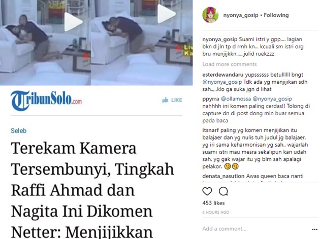 Raffi Ahmad dan Nagita Slavina