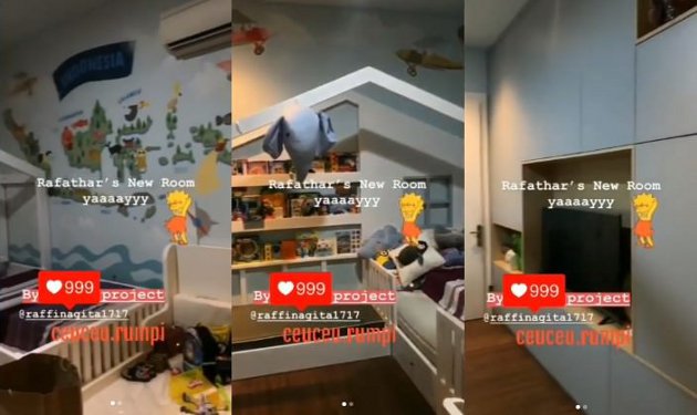 Beredar Video Kamar Mewah Rafathar Netter Tuding Raffi 