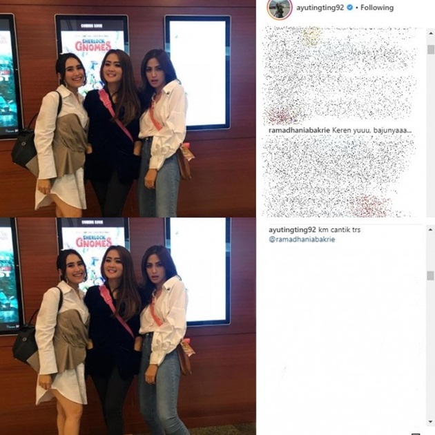 Nia Ramadhani Komentari Foto Seksi Ayu Ting Ting