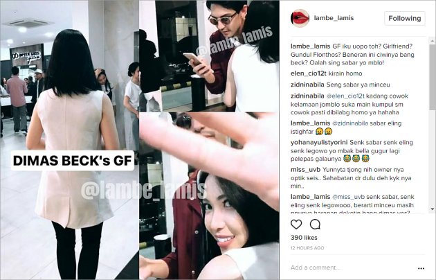 Sempat 'Kode-Kodean' dengan Laudya C. Bella, Dimas Beck ...