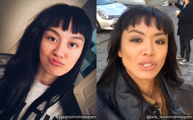 Pamer Rambut Hitam dan Poni Imut, Agnes Monica Dipuji 